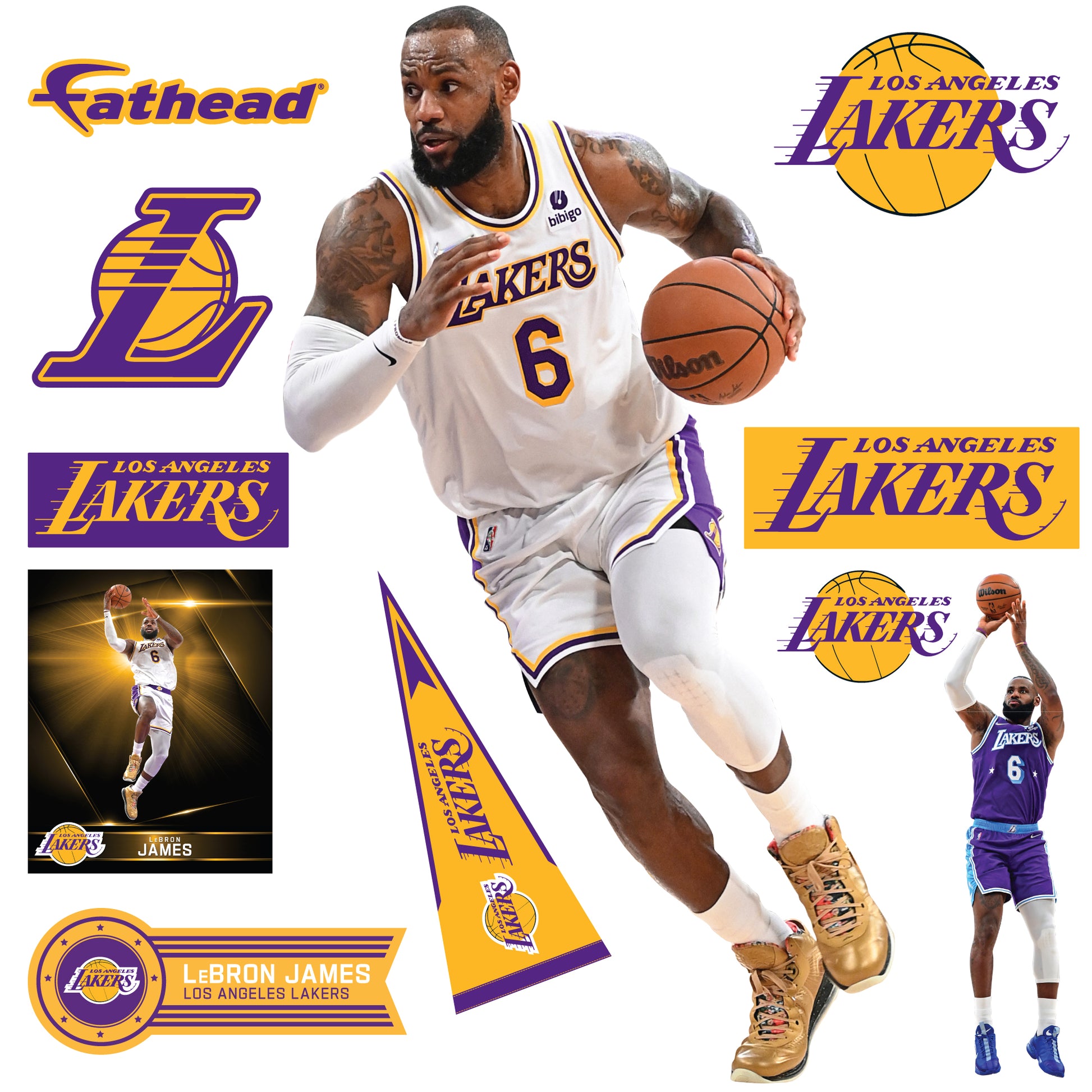 Los Angeles Lakers Lebron James Jersey Officially Licensed NBA