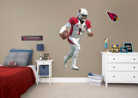 Arizona Cardinals: Kyler Murray 2021        - Officially Licensed NFL Removable Wall   Adhesive Decal