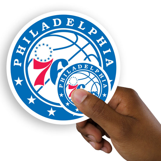 Philadelphia 76ers: Logo Minis - Officially Licensed NBA Outdoor Graphic