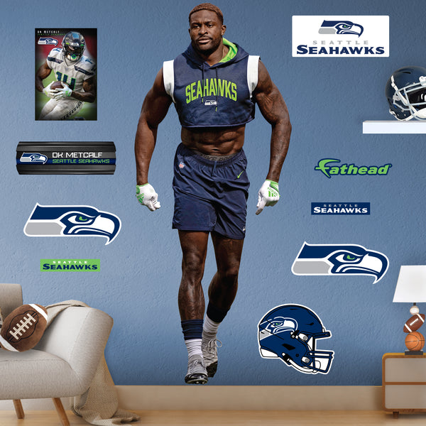 Seattle Seahawks: DK Metcalf 2022 Workout - Officially Licensed NFL Re –  Fathead