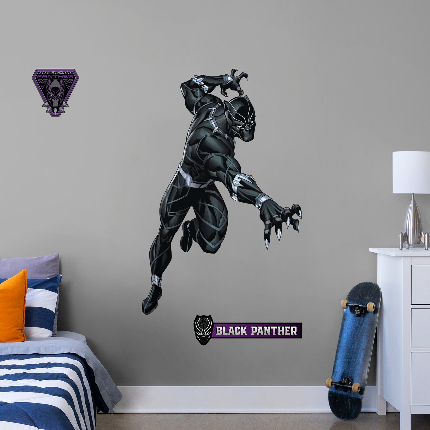 Giant Character + 2 Decals (37.5"W x 51"H)