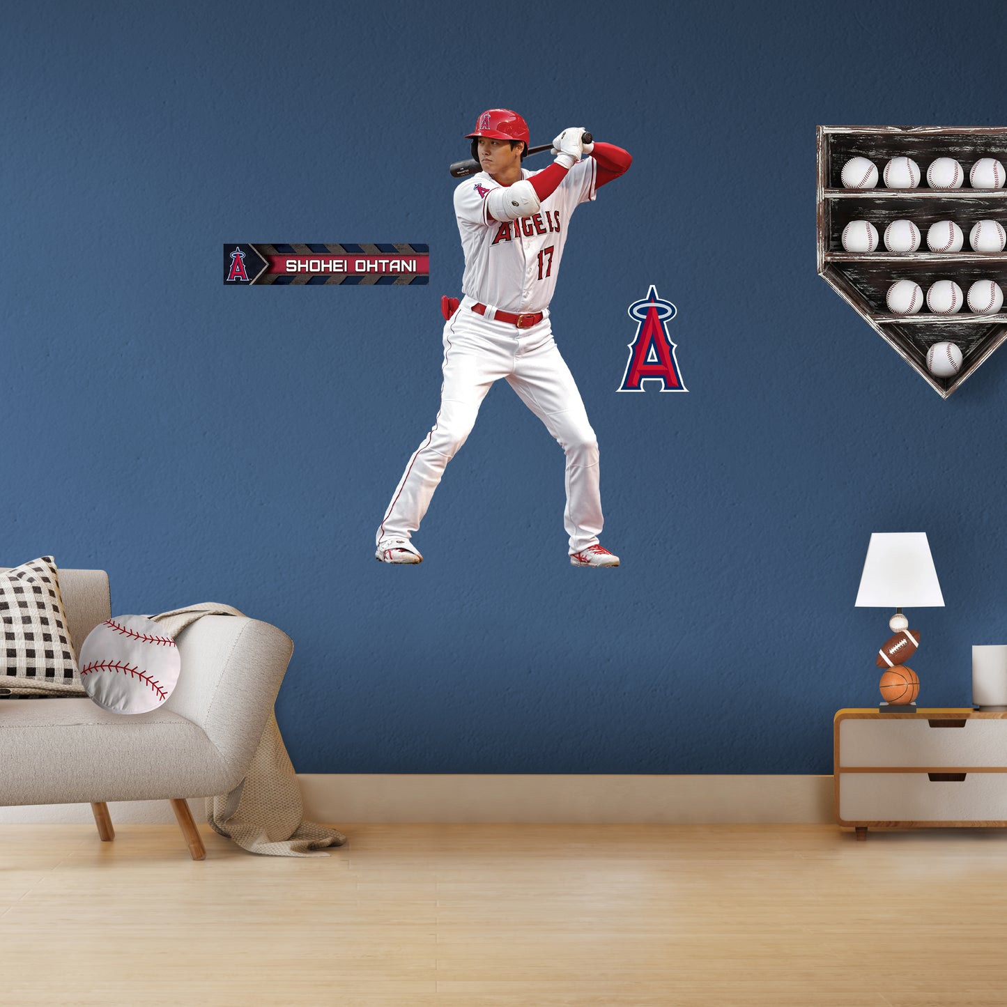 Los Angeles Angels: Shohei Ohtani - Officially Licensed MLB Removable Adhesive Decal
