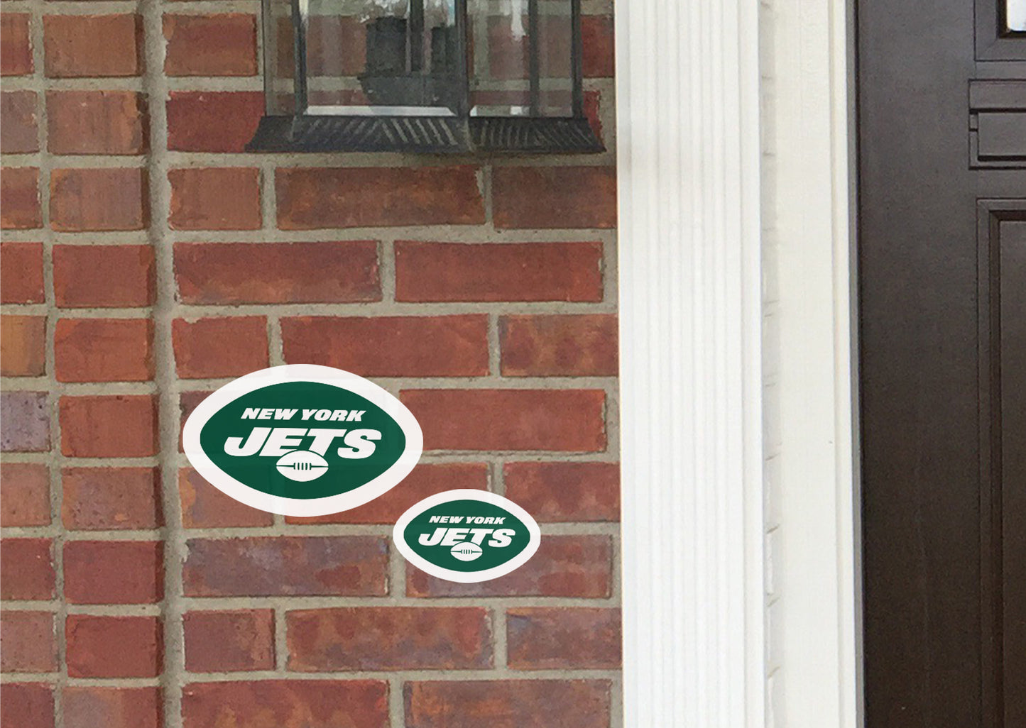 New York Jets:  Alumigraphic Logo Minis        - Officially Licensed NFL    Outdoor Graphic