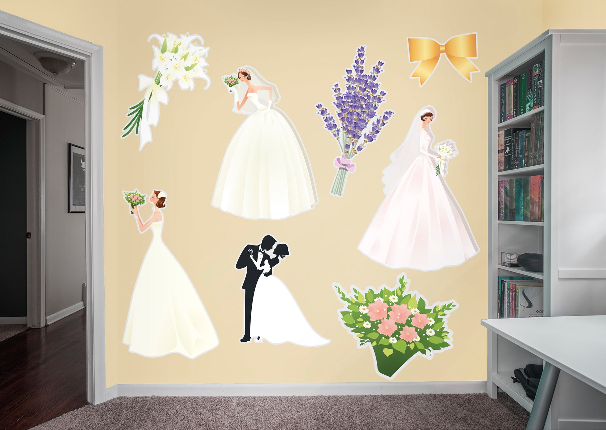 Wedding Collections 1 Removable Wall Adhesive Decal
