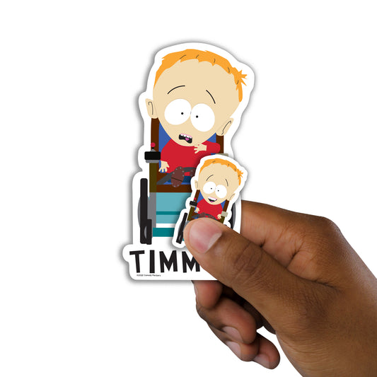 South Park: Timmy Quote Minis        - Officially Licensed Paramount Removable     Adhesive Decal