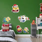 Minions Holiday: Holiday Scenes Collection - Officially Licensed NBC Universal Removable Adhesive Decal