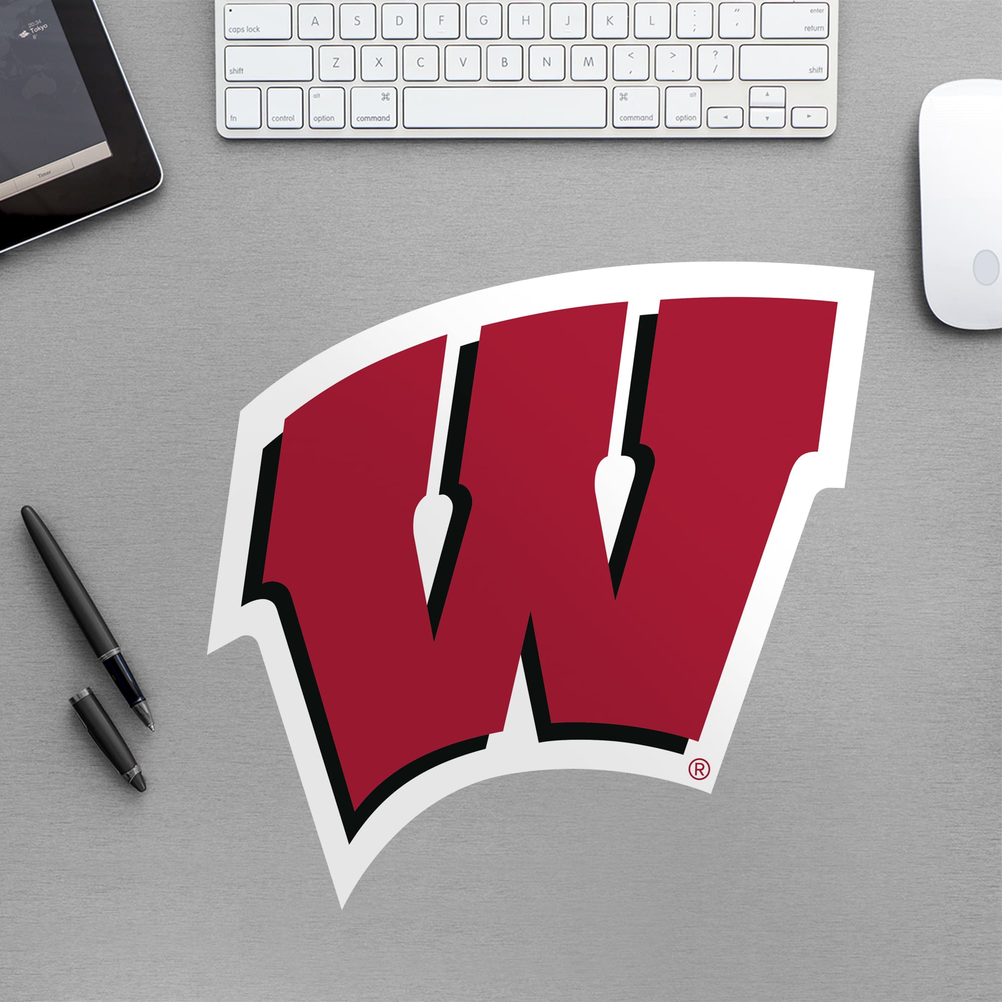 Wisconsin Offical Wisconsin Badgers - RealBig Logo Collection - Official NCAA - Reusable ...