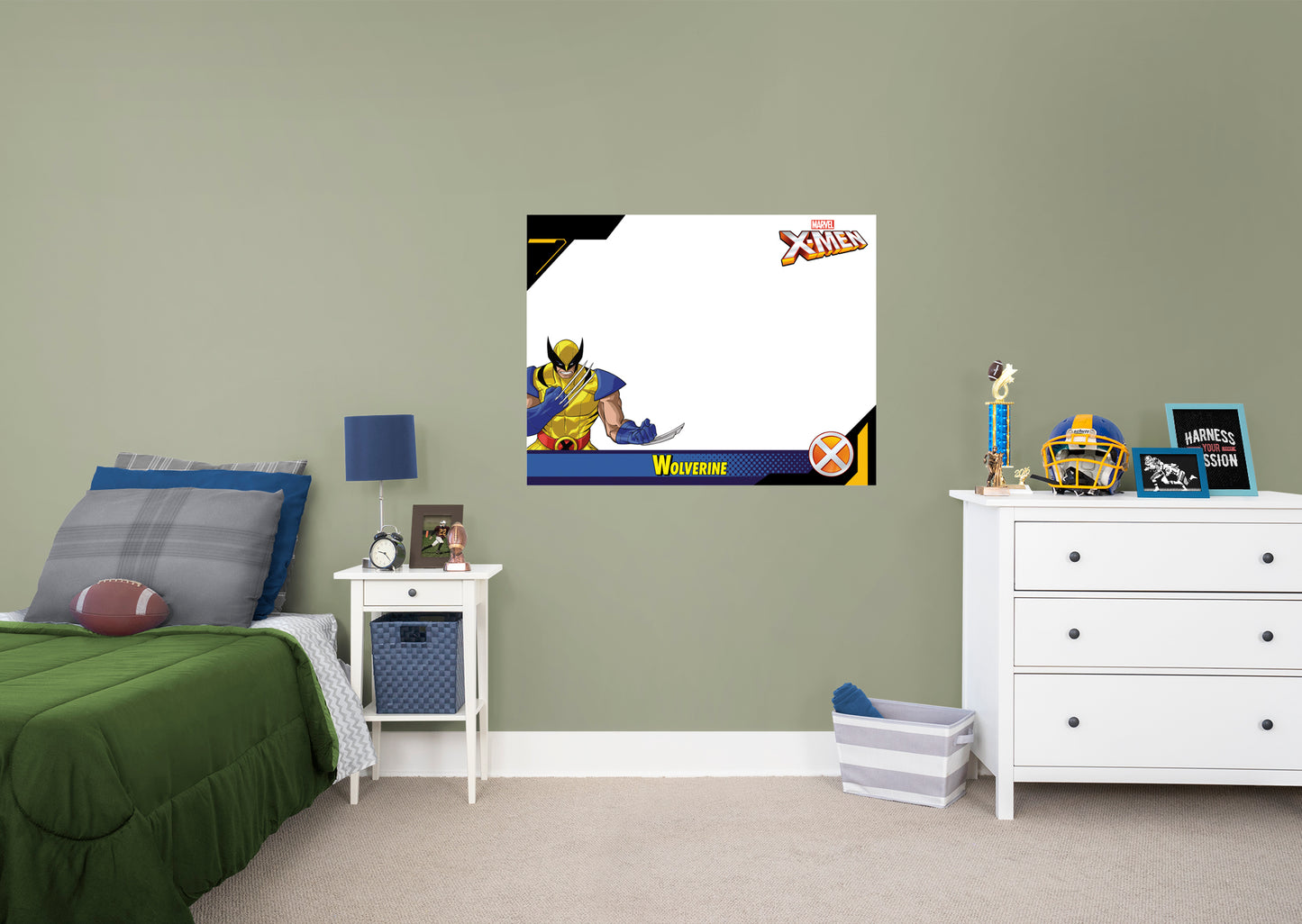 X-Men Dry Erase  - Officially Licensed Marvel Removable Wall Decal