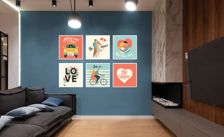 Valentine's Day: Be Mine Collection - Removable Adhesive Decal