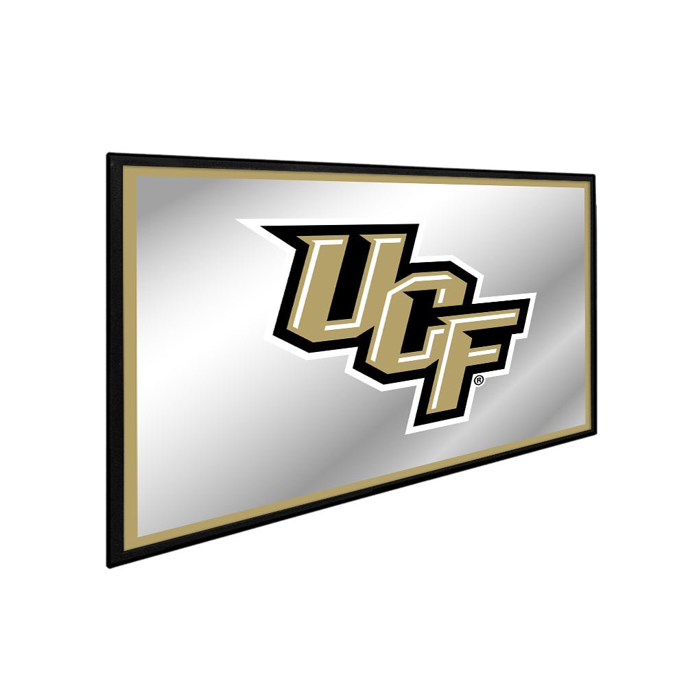 UCF Knights: Framed Mirrored Wall Sign - The Fan-Brand