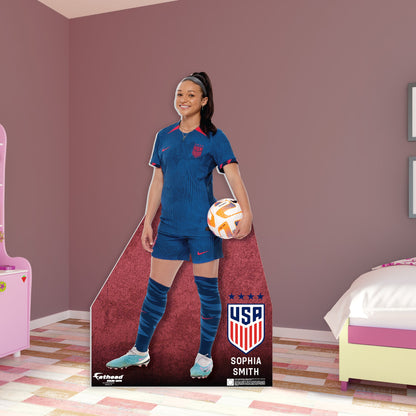 Sophia Smith   Life-Size   Foam Core Cutout  - Officially Licensed USWNT    Stand Out