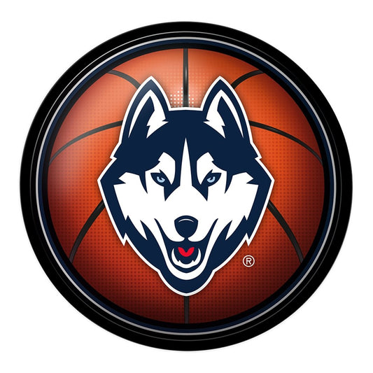 UConn Huskies: Basketball - Modern Disc Wall Sign - The Fan-Brand