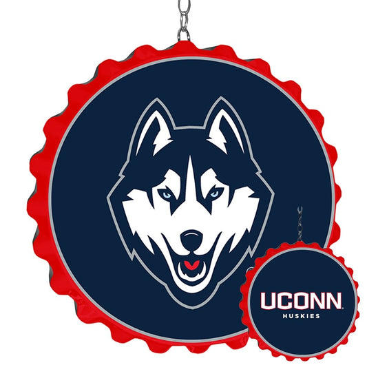 UConn Huskies: Bottle Cap Dangler - The Fan-Brand