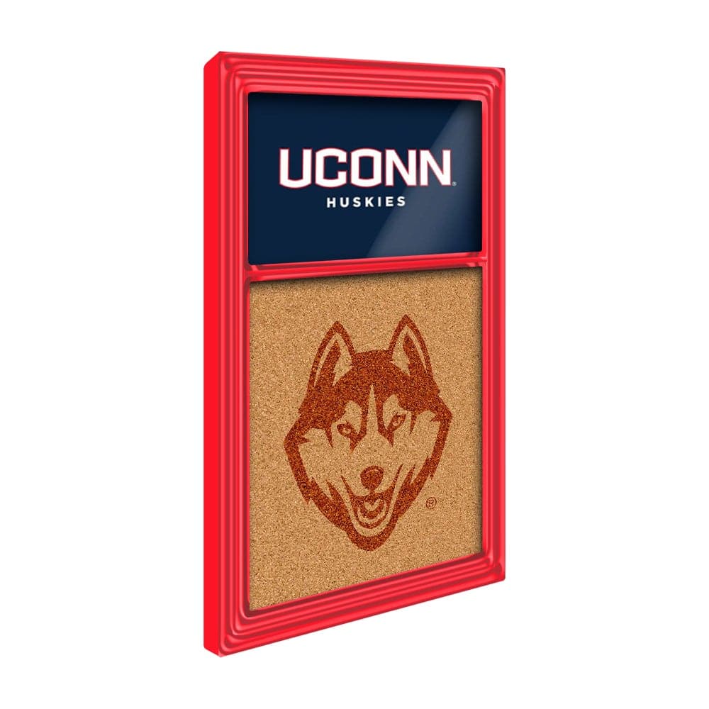 UConn Huskies: Dual Logo - Cork Note Board - The Fan-Brand