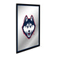 UConn Huskies: Mascot - Framed Mirrored Wall Sign - The Fan-Brand