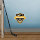 Boston Bruins:   Badge Personalized Name        - Officially Licensed NHL Removable     Adhesive Decal