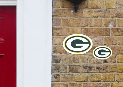 Green Bay Packers:  Alumigraphic Logo Minis        - Officially Licensed NFL    Outdoor Graphic