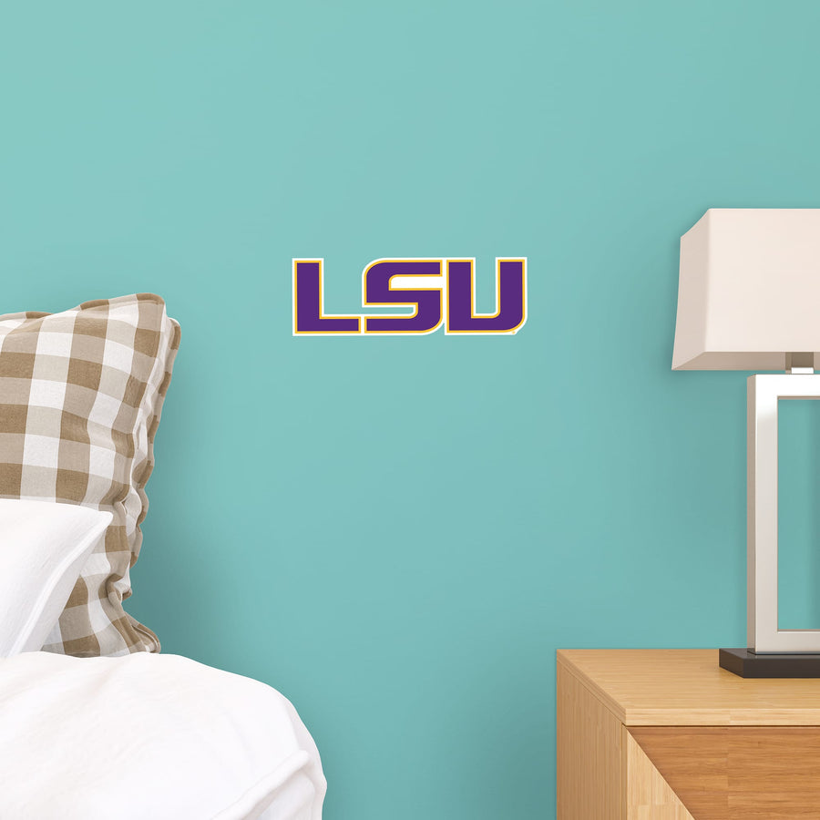 LSU Tigers - RealBig Logo Collection - Official NCAA - Reusable Vinyl Wall Decals