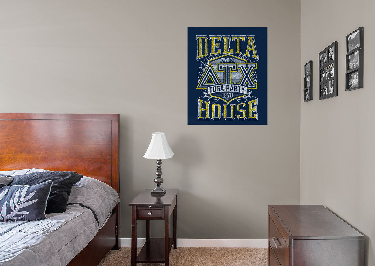 Animal House:  Delta House Mural        - Officially Licensed NBC Universal Removable Wall   Adhesive Decal