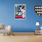 Atlanta Braves: Ozzie Albies  Poster        - Officially Licensed MLB Removable     Adhesive Decal