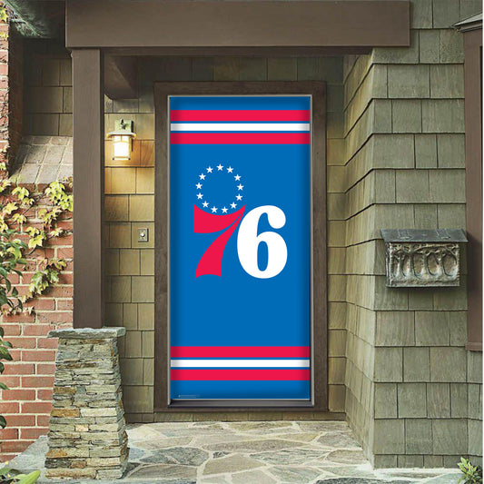 Philadelphia 76ers:  Logo        - Officially Licensed NBA    Door Cover