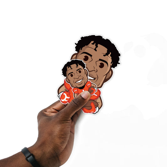Cincinnati Bengals: Ja'Marr Chase  Emoji Minis        - Officially Licensed NFLPA Removable     Adhesive Decal