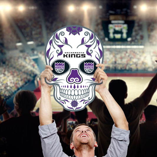 Sacramento Kings:  2022 Skull   Foam Core Cutout  - Officially Licensed NBA    Big Head