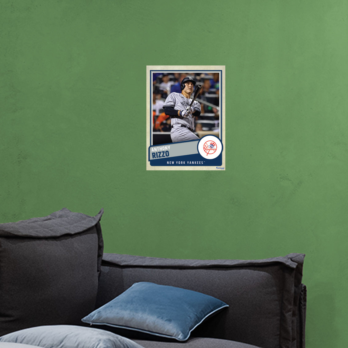 New York Yankees: Anthony Rizzo  Poster        - Officially Licensed MLB Removable     Adhesive Decal