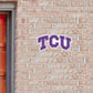 TCU Horned Frogs: Outdoor Logo - Officially Licensed NCAA Outdoor Graphic