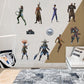 Black Panther Wakanda Forever: Characters Collection - Officially Licensed Marvel Removable Adhesive Decal
