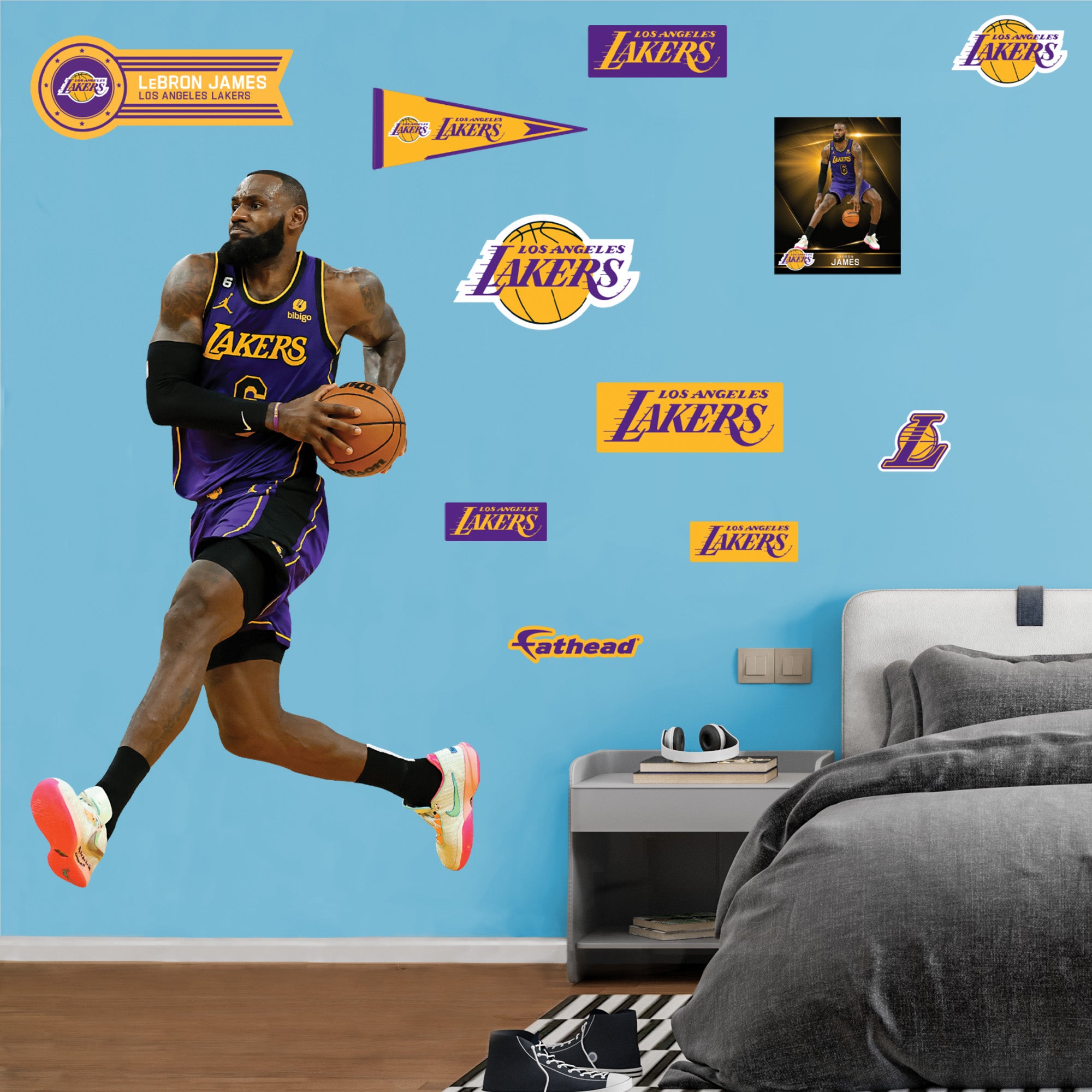 Lebron james fathead hotsell