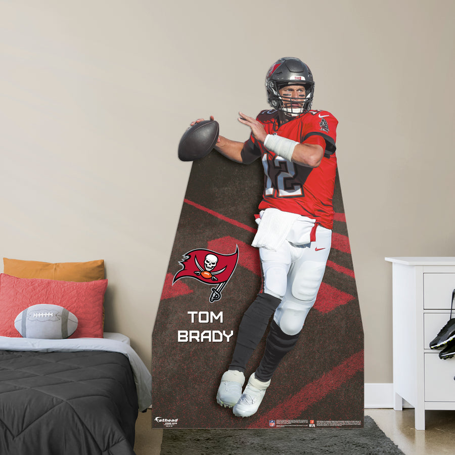 Tom Brady - Life-Size Stand Out - Official NFL - Tampa Bay Buccaneers - Foam Core Cutout