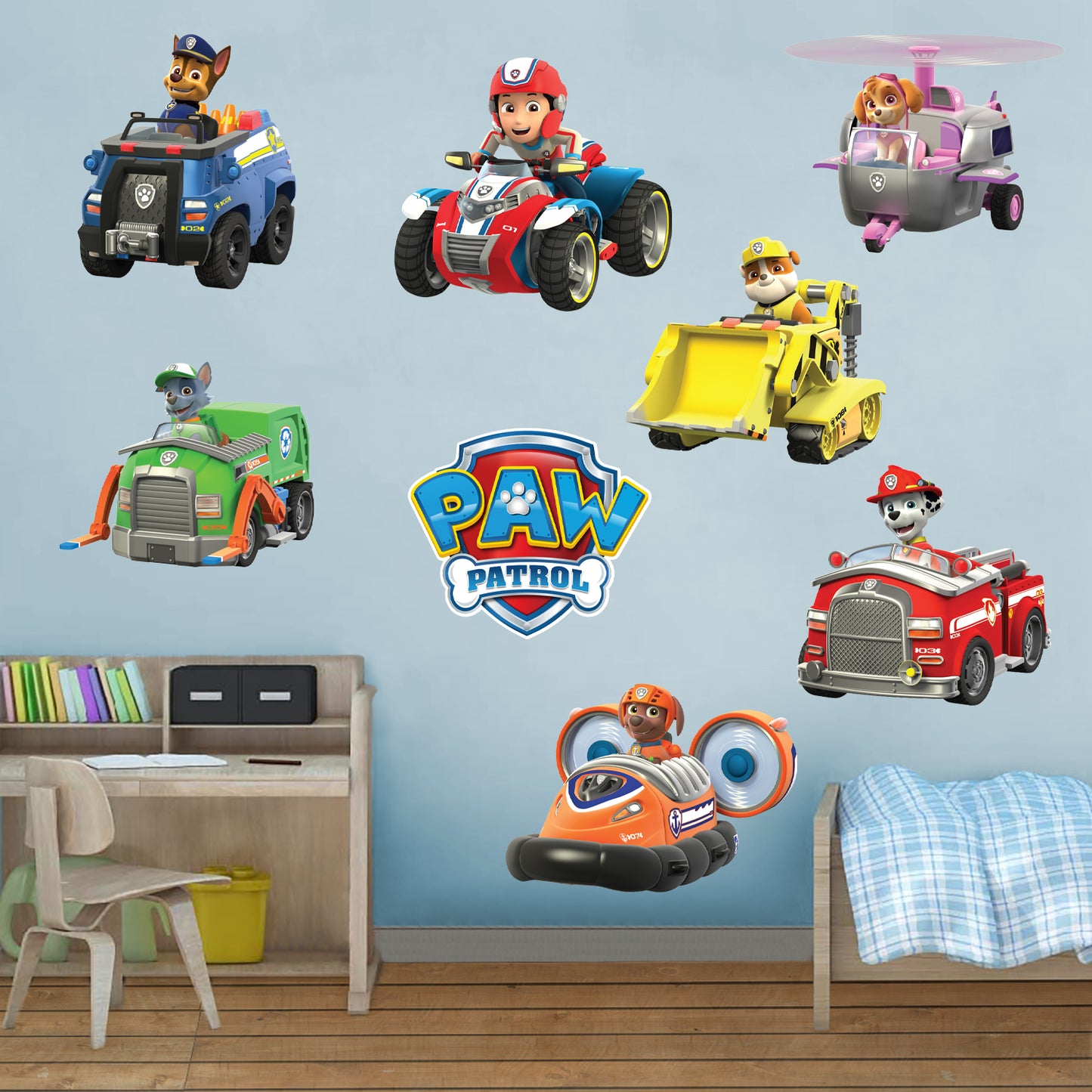 Paw Patrol: Zuma Vehicle RealBig - Officially Licensed Nickelodeon  Removable Adhesive Decal