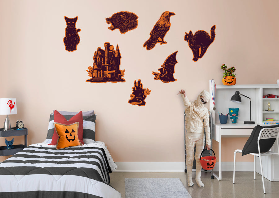 Halloween: Haunted Collection - Removable Adhesive Decal