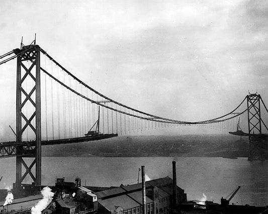 Ambassador Bridge 2 (1929) - Officially Licensed Detroit News Canvas