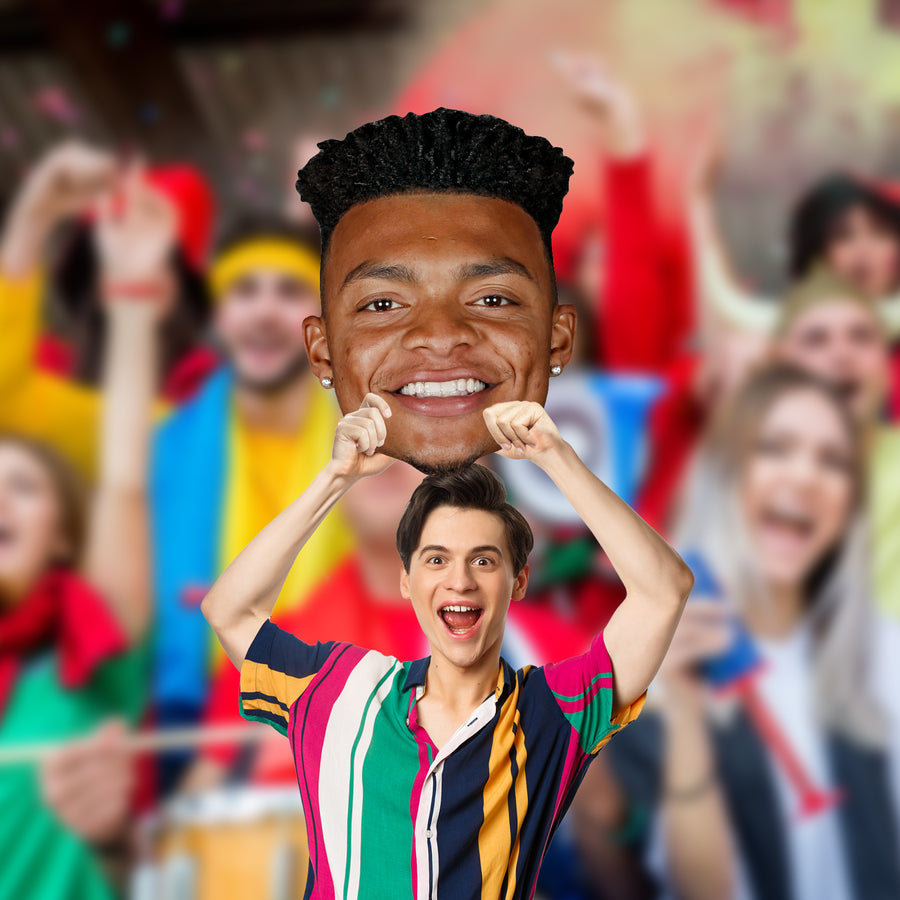 Justin Fields - Big Head - Official NFLPA - Kansas City Chiefs - Foam Core Cutout