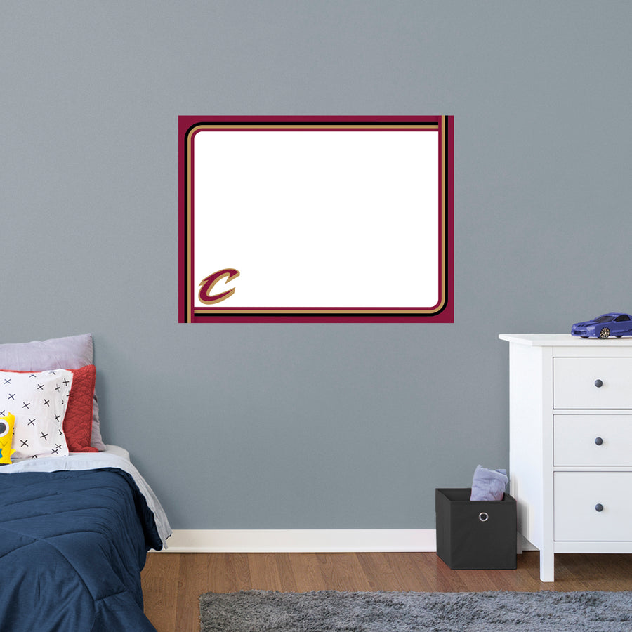 Cleveland Cavaliers - Dry Erase Whiteboard - Official NBA - Reusable Vinyl Wall Decal #2