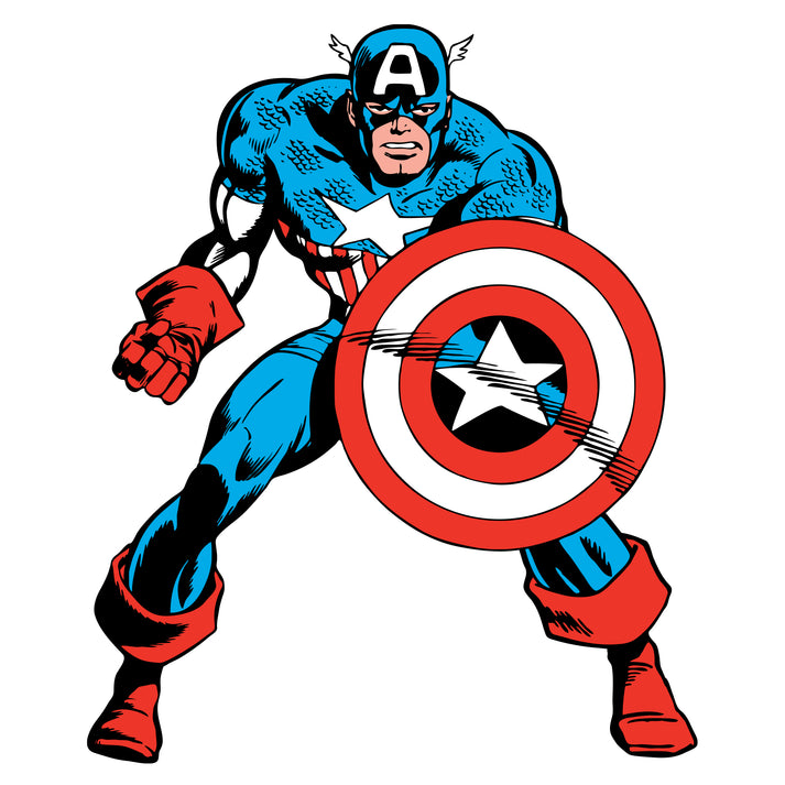 Captain America: Captain America Retro Posing - Officially Licensed Ma ...