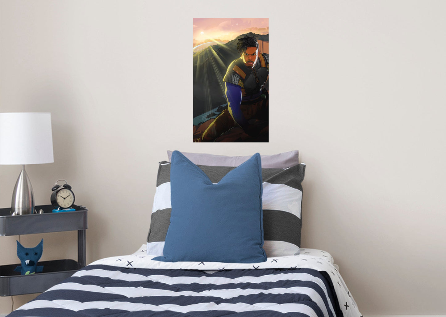 What If...: Killmonger Mural        - Officially Licensed Marvel Removable Wall   Adhesive Decal