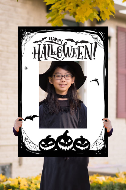 Halloween:  Black and White        -      Picture Boards
