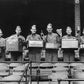 Briggs Stadium vendors before a 1938 game - Officially Licensed Detroit News Framed Photo