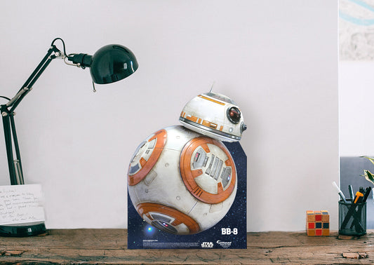 Sequel Trilogy: BB-8 Episode VII  Mini   Cardstock Cutout  - Officially Licensed Star Wars    Stand Out