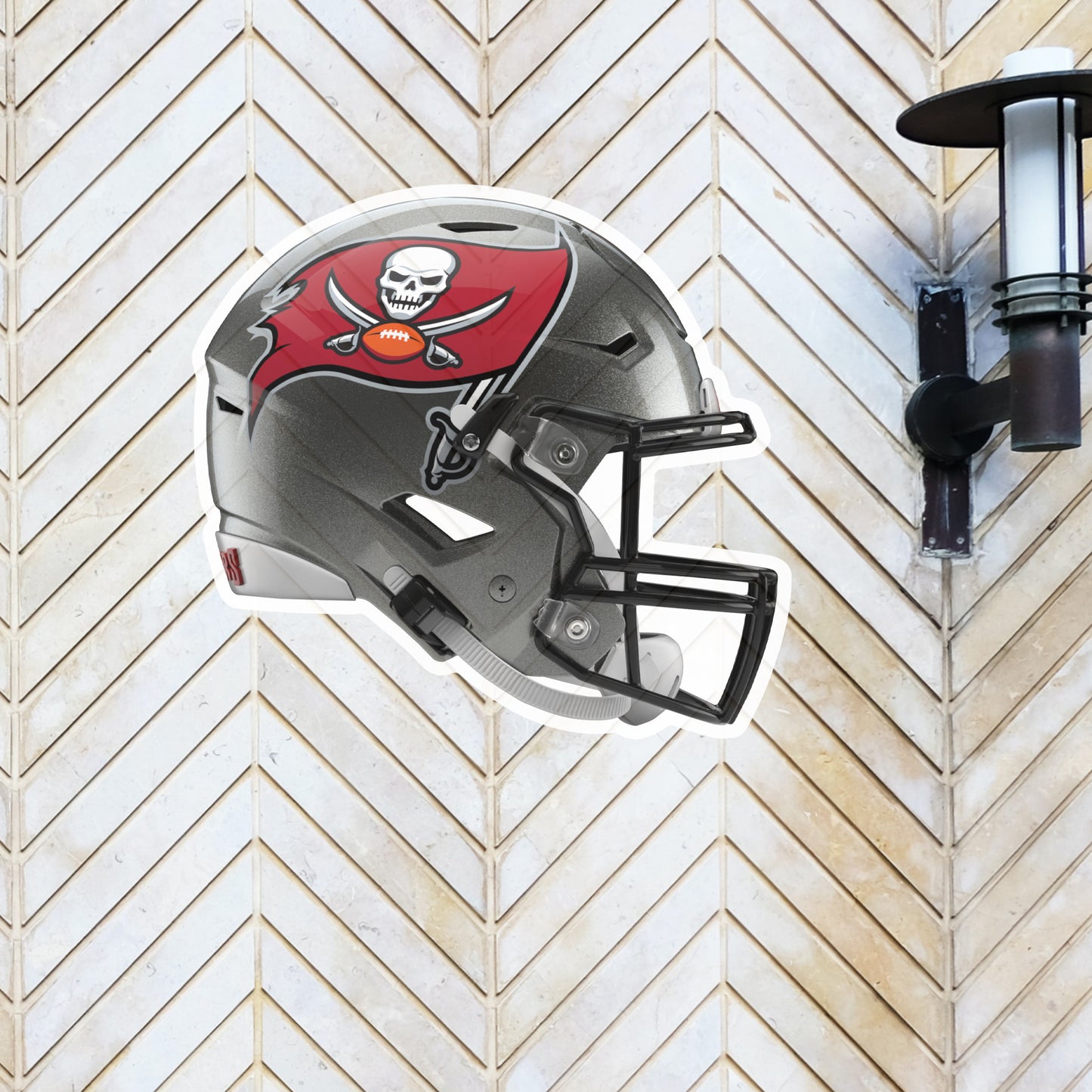 Tampa Bay Buccaneers:  2022 Outdoor Helmet        - Officially Licensed NFL    Outdoor Graphic