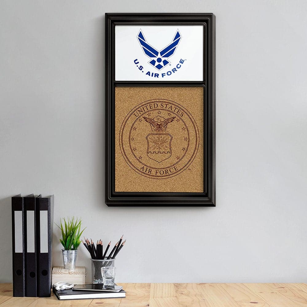 US Air Force: Dual Logo - Cork Note Board - The Fan-Brand