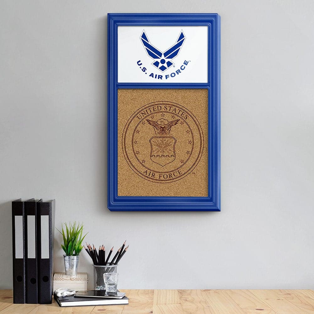 US Air Force: Dual Logo - Cork Note Board - The Fan-Brand