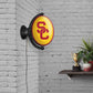 USC Trojans: SC - Original Oval Rotating Lighted Wall Sign - The Fan-Brand