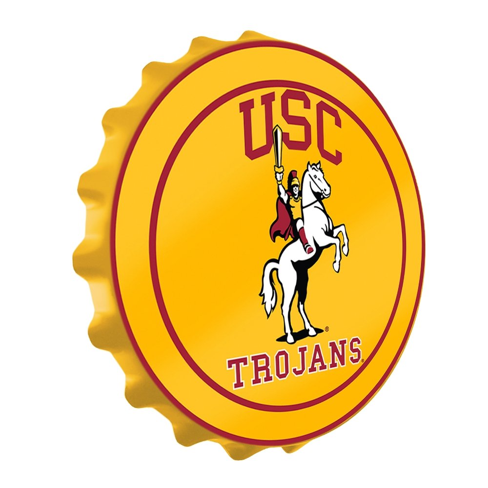 USC Trojans: Trojan - Bottle Cap Wall Sign - The Fan-Brand