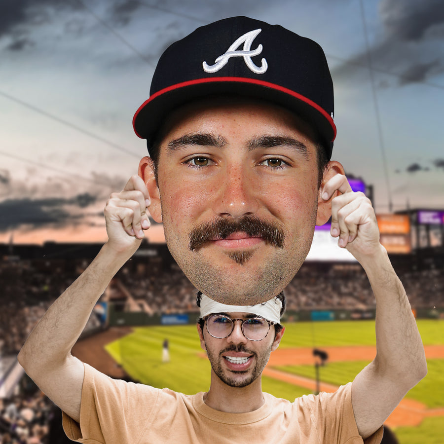 Spencer Strider - Big Head - Official MLB - Atlanta Braves - Foam Core Cutout