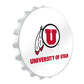 Utah Utes: Bottle Cap Wall Sign - The Fan-Brand
