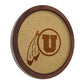 Utah Utes: "Faux" Barrel Framed Cork Board - The Fan-Brand